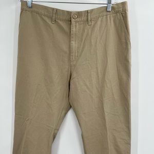Patagonia Men's Straight Tan Chino Pants Organic Cotton Lightweight Sz 34